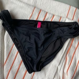 Black bikini bottom